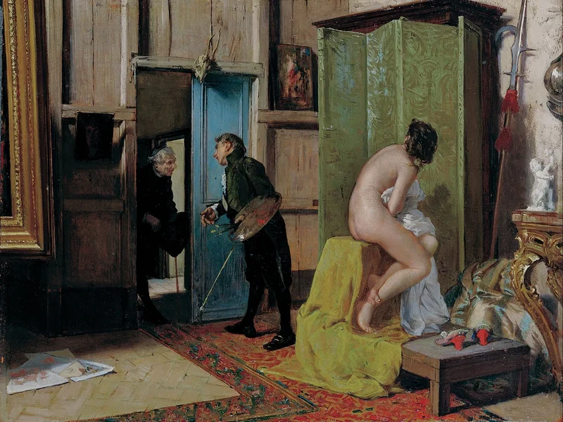 1841-Eduardo Zamacois y Zabala-17-Il momento sbagliato - Museo delle Belle Arti di Bilbao